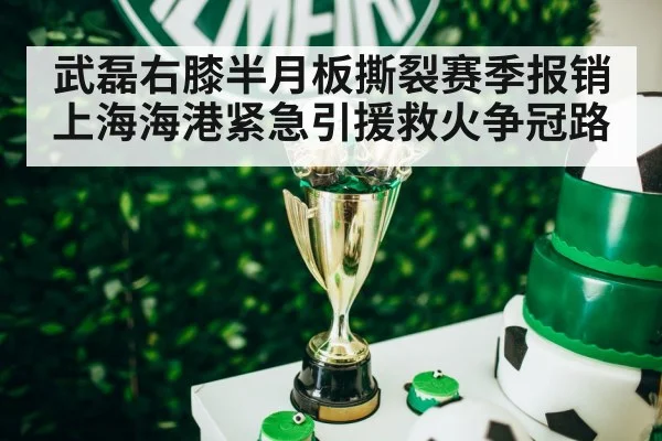 武磊右膝半月板撕裂赛季报销上海海港紧急引援救火争冠路